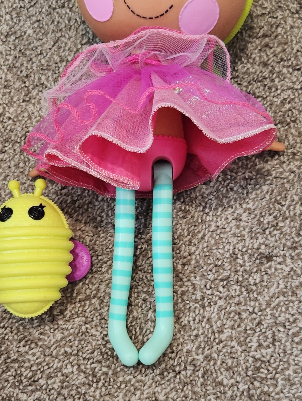 Lalaloopsy Pix E Flutters Full Size 12” Doll, Dress, and Firefly Pet - Picture 3 of 12